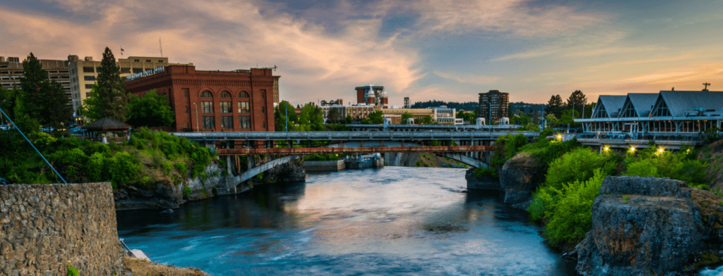 Bridge over Spokane River
